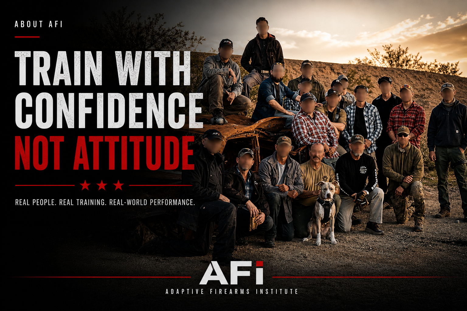 Adaptive Firearms Institute professional firearms training